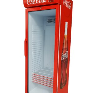 یخچال ایستاده ویترینی و فروشگاهی مدل کوکاکولا با عرض 60 سانتی متر