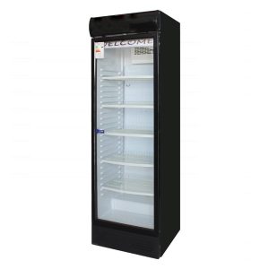 یخچال ایستاده ویترینی سفید و مشکی عرض 60 و 70
