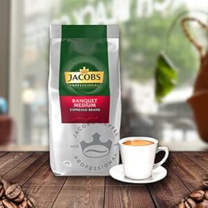 دانه های قهوه اسپرسو ضیافت (Banquet) جاکوبز 1 کیلوگرم